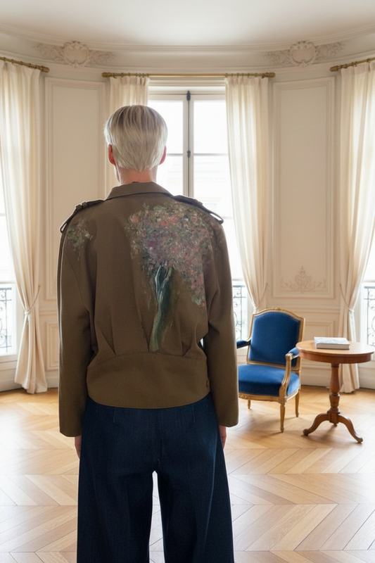 PERSONNALISATION VESTE PEINTURE