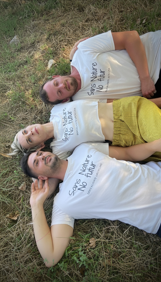 T-shirt BIO Sans Nature NO Futur – Édition Limitée