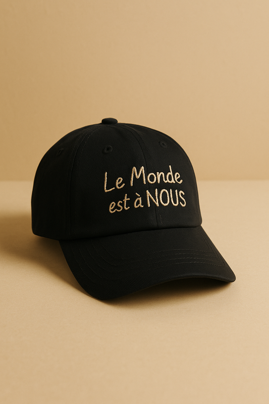 LE MONDE EST À NOUS / Casquette