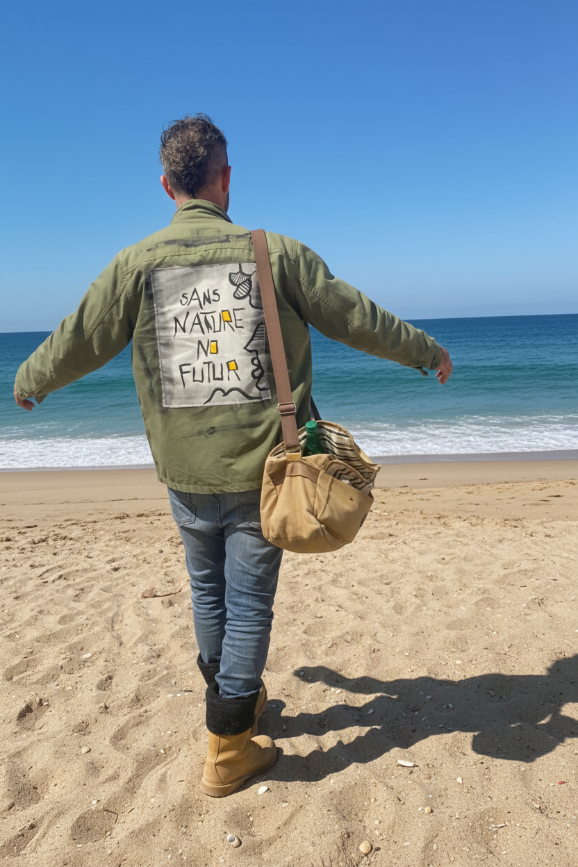 PERSONNALISATION VESTE PEINTURE