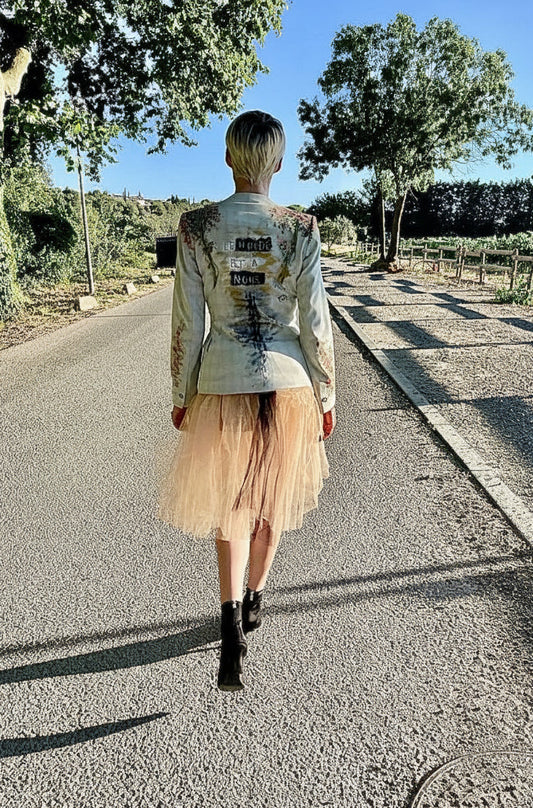 PERSONNALISATION VESTE PEINTURE